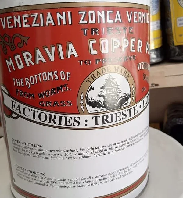 MORAVİA COPPER ZEHİRLİ KIRMIZI 2,5 LT (4KG)