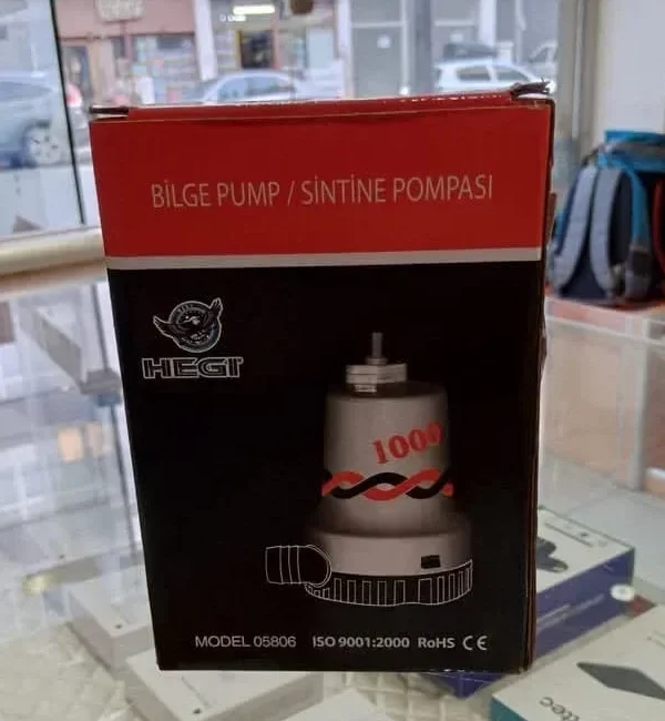 BİLGE SİNTİNE POMPASI 1000 GPH