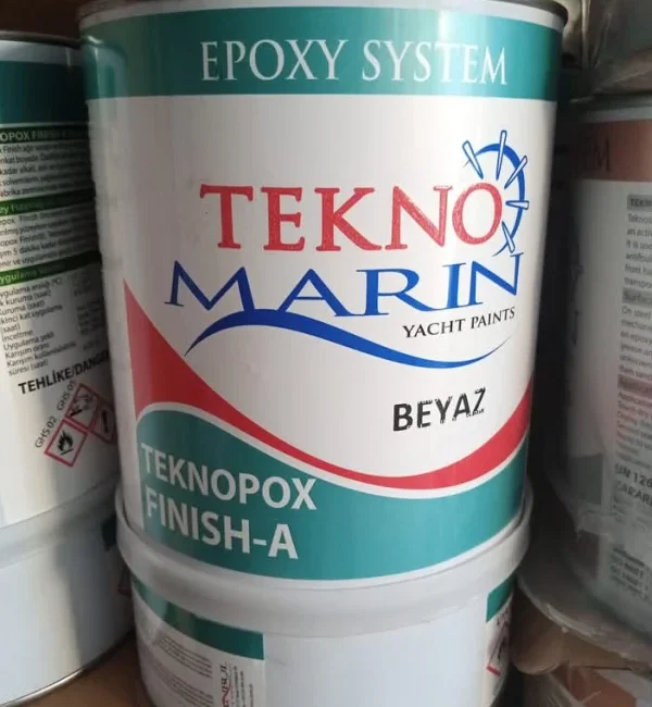 TEKNOMARİN Teknopox Finish ,Epoksi Son kat 3KG BEYAZ